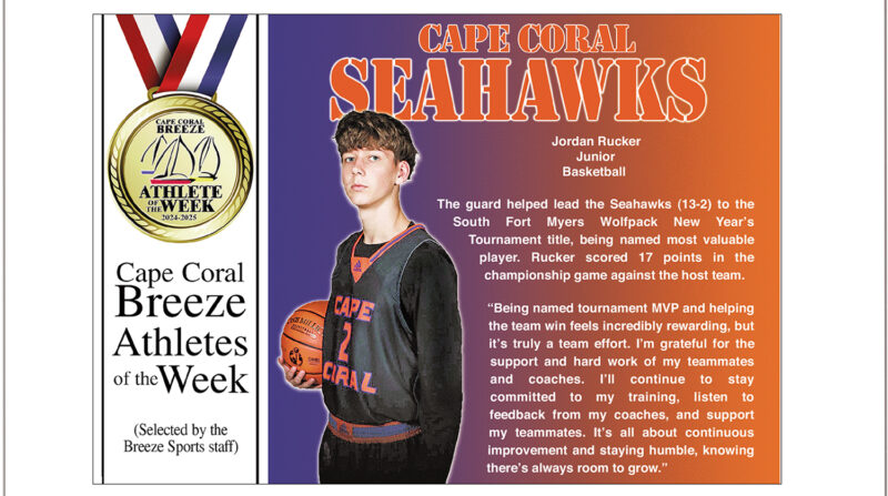Athlete of the Week | Jan. 10 | Jordan Rucker